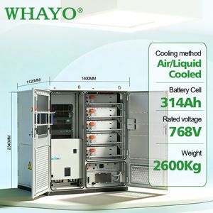 Sistema <span class=keywords><strong>de</strong></span> Almacenamiento <span class=keywords><strong>de</strong></span> Energía Whayo <span class=keywords><strong>de</strong></span> 241 kWh con Refrigeración Líquida, 110 kW, 400 V, Trifásico para <span class=keywords><strong>Europa</strong></span>, Reducción <span class=keywords><strong>de</strong></span> <span class=keywords><strong>Picos</strong></span> con Inversor Growatt - Product Image 4