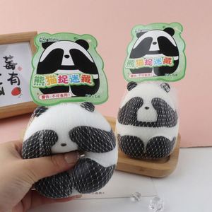 ของเล่นบีบคลายเครียดรูปแพนด้าน่ารัก สีดำขาว ทำจากพลาสติก สำหรับเด็กและผู้ใหญ่ ช่วยลดความเครียด พร้อมเซอร์ไพรส์สุดพิเศษ - Product Image 2