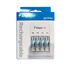 Cargador de Baterías Recargable GC-901 a <span class=keywords><strong>Precio</strong></span> de Fábrica, Compatible con Baterías NiMH/NiCD AA o AAA de 1.2V, Adaptador Universal - Product Image 2