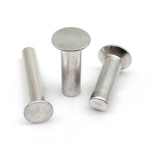 Remaches sólidos con cabeza avellanada plana de 2mm, 3mm, 4mm, 5mm, 6mm, 8mm, cabeza de cono plano, remache sólido Remaches De <span class=keywords><strong>Ojal</strong></span> De Acero Inoxidable - Product Image 5