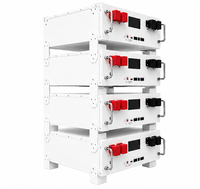 Batterie LiFePO4 modulaire empilable à prix d'usine avec communication CAN pour stockage d'énergie photovoltaïque hybride et alimentation de secours