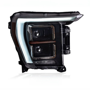 Led ống kính Đèn Pha Phụ kiện xe hơi cho FORD F150 <span class=keywords><strong>SVT</strong></span> Raptor 21-22 Đèn pha lắp ráp sửa đổi LED Ngày chạy đèn - Product Image 4