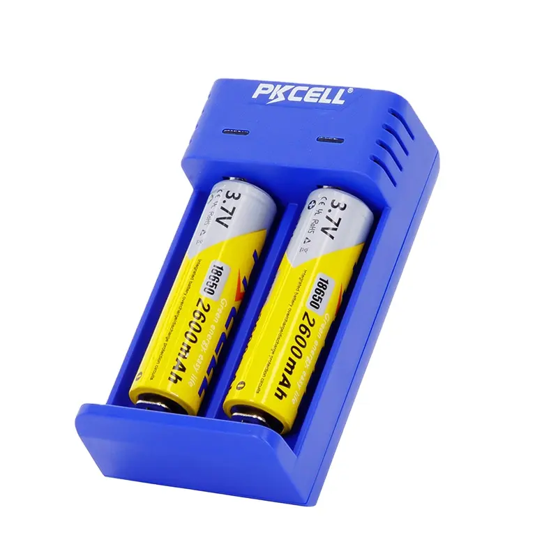 PKCELL PK-8221 Battery-Charger EU Universal Li-Ion 14500 26650 18650 for 18650/26650/14500