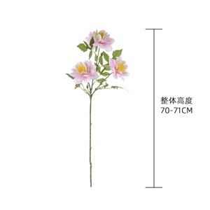 ดอกโบตั๋นประดิษฐ์ CallaFloral ทำจากโพลีเอสเตอร์ สำหรับตกแต่งภายในงานแต่งงาน - Product Image 4