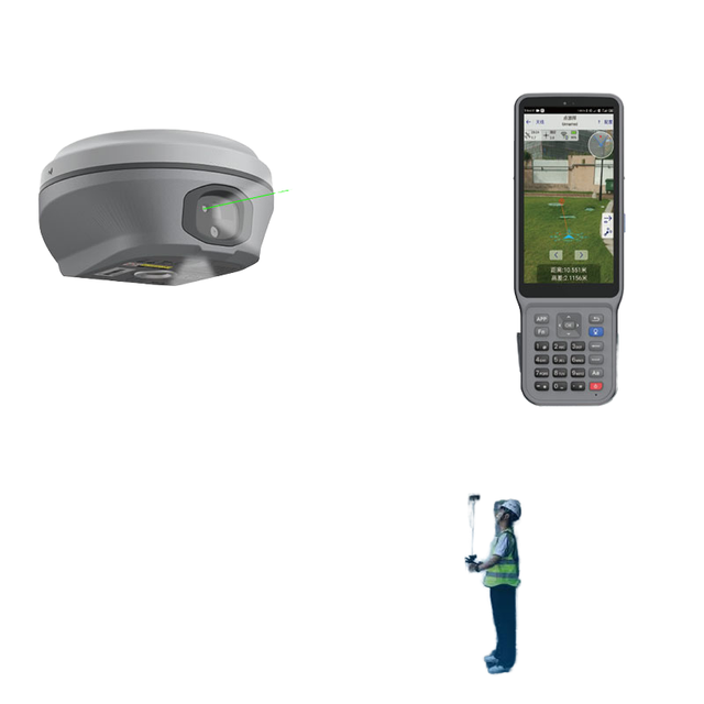 Hi Target V600L/vRTK2 LASER RTK GPS/GNSS Receiver with IP68 Rating and 1408 Channels for Topographic Survey
