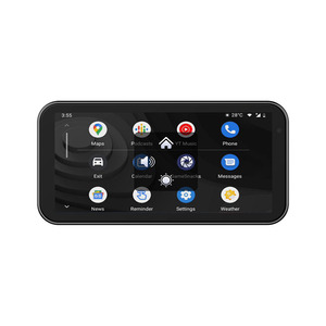 Chất lượng cao 6.25 inch màn hình cảm ứng <span class=keywords><strong>GPS</strong></span> Hệ thống định vị không dây xe máy Carplay Android Auto <span class=keywords><strong>GPS</strong></span> động cơ DVR Màn hình TPMS - Product Image 3