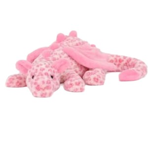 Jc Nuevo Peluche Suave con Patrón de Dragón y Leopardo, Muñeco Reconfortante con Relleno de Algodón PP para Bebés de 0 a 24 Meses - Product Image 5