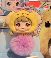 Nommi Forest Melody Kopfhörer-Etui Serie Plüschtier Blindbox – Süßer Vinyl-Gesichts-Plüsch-Schlüsselanhänger als Geschenk