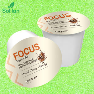 Cápsulas de Café Instantáneo Orgánico con Melena de León, Nootrópico Herbal, Marca Privada OEM de Amazon, para Mejorar la Concentración en Adultos - Product Image 1