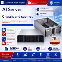 Boîtier de serveur IA en tôle 4U, armoire de contrôle industrielle, fabrication sur mesure non standard, fabriqué en Chine