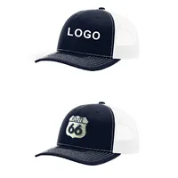 Aangepaste Verstelbare Sport Hat Cap Unisex Baseball Mesh Trucker Sport Hoeden Caps