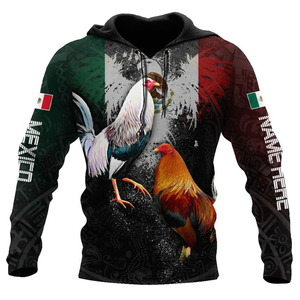 Bán Buôn Heavyweight 300gsm Pháp Terry Unisex Hoodies Chất Lượng Cao Dây Kéo Sọc Quá Khổ Áo Nỉ Fuff In Tùy Chỉnh - Product Image 4