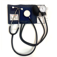 Tensiomètre anéroïde pour médecin et infirmière avec accessoires stéthoscope, cardiologie, moniteur de tension artérielle personnalisé et stéthoscope