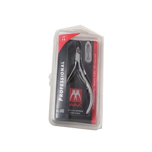 Tijeras de Manicura Profesionales para Salón de Uñas, Herramienta para Remover Piel Muerta con Hoja Curva de Acero Inoxidable y Punta Afilada para Cutículas - Product Image 1