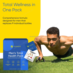 Paquetes diarios de vitaminas para la salud total de los hombres, 22 minerales, vitaminas, suplemento multivitamínico todo en uno para el estrés energético, soporte para el corazón - Product Image 5