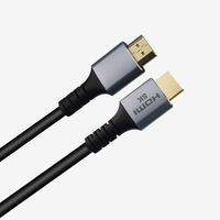 Câble HDMI Posh-Shine 8K/60Hz 48 Gbps plaqué or, double blindage, gaine PVC, 0,5m-3m pour HDTV, lecteur DVD, PS4, projecteur, moniteur