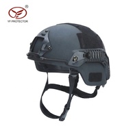 Casque de protection tactique en gros IIIA, équipement de protection de la tête en UHMWPE et aramide, casque balistique MICH 2000 pour la défense personnelle