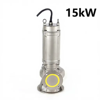 Pompa Submersible Stainless Steel 304 316 untuk Pengolahan Air Limbah Kota dan Pembuangan Limbah Laut