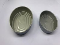 Vente en gros 85g 105g 125g Boîte de conserve carrée vide de haute qualité avec couvercle à ouverture facile #311 pour l'emballage alimentaire de viande de thon sardine poisson