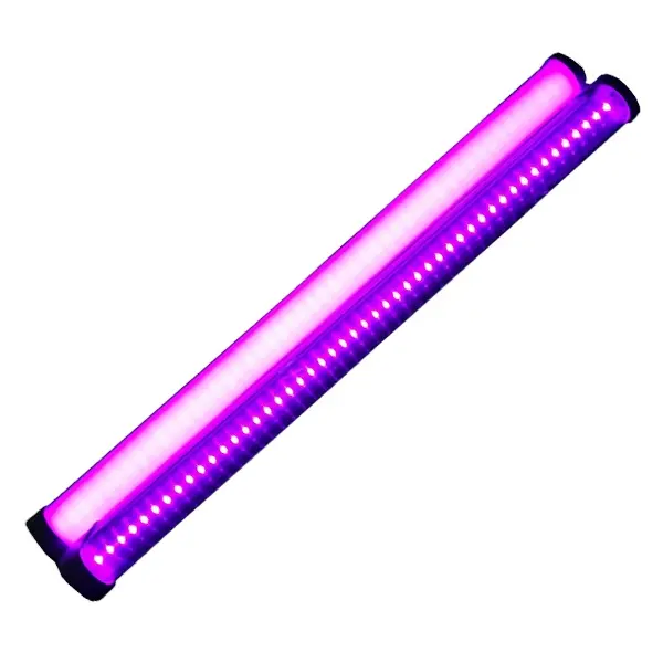 Lampu tabung uv led 900mm uv 365nm t8, lampu warna ungu