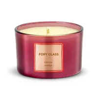 Premium benutzer definierte Rose Duft Soja Wachs Kerzen gläser Behälter Gefäß für Frauen für Kerzen herstellung Geschenk box