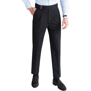 Custom Men's Classic Italian <strong>Old</strong> Money Style Formal <strong>Pants</strong> Lightweight Men's Suit <strong>Pants</strong> High Waist Men's <strong>Pants</strong> &amp; Trousers - Product Image 1