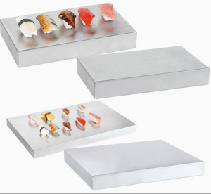 Plaque froide en acier inoxydable de qualité alimentaire |   Plateau réfrigéré pour buffet de restauration commerciale, pour la conservation des aliments - Product Image 5