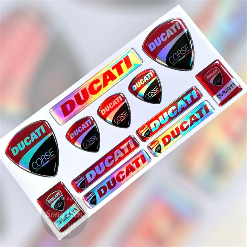 Autocollant époxy personnalisé