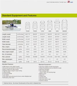 Kayak gonflable 2 places PF Manufacture en gros avec pagaies et pompe à vendre – Conception deux personnes pour sorties familiales - Product Image 4