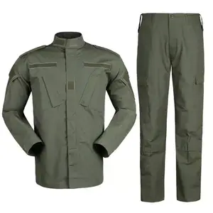 Factory Supply OEM Custom Unisex Tactical Security Guard Officer Security Uniform Camouflage ACU Uniform
