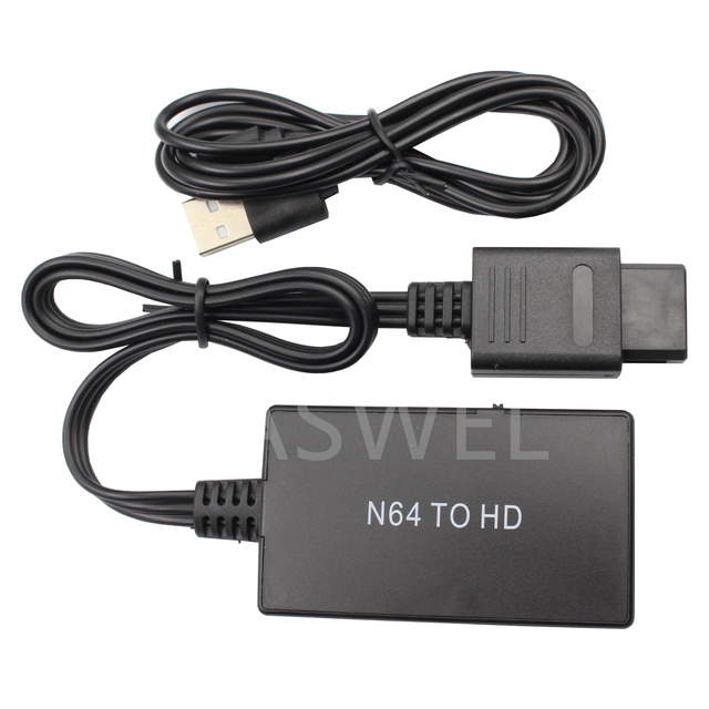 N64 to HD MI Converter HD Link Cable Adapter for Nintendo Gamecube Super NES SNES