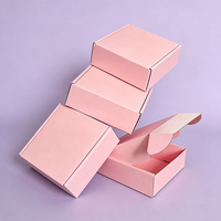 Boîte cadeau personnalisée pour chaussettes de Noël, emballage en carton ondulé kraft avec laminage mat, recyclable, 2 mm
