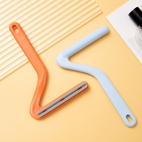 Outil de suppression des poils d'animaux, grattoir à tapis double face, râteau à poils d'animaux, brosse pour enlever les poils de chat et de chien