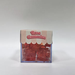 <span class=keywords><strong>Caramelle</strong></span> Fruttate Dolci per San Valentino, Gommose a Forma di <span class=keywords><strong>Rosa</strong></span> <span class=keywords><strong>Rosa</strong></span> 50g in Scatola di Plastica - Product Image 3