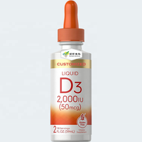 Gouttes liquides orales de vitamine D3 et de magnésium Nutrilite Power pour adultes et adolescents