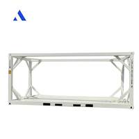 Conteneur maritime modifié de 20 pieds, neuf, en acier, design industriel, pour appartement ou bureau, transport mobile et pratique