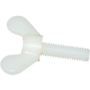 Écrous à oreilles en nylon Bocast M4-M12 noirs en plastique, à serrage rapide manuel pour la fabrication d'appareils électroniques - Product Image 2