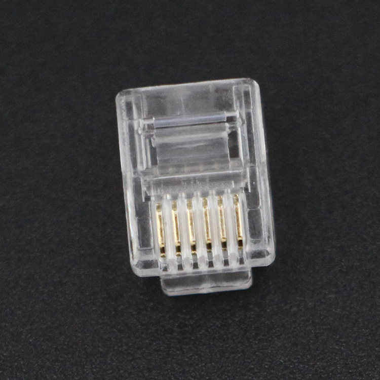 PC Material Modular Plug Boot 6P6C CAT3 Rj12 Modular Plug