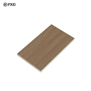 방수 욕실 패널 시트 하드 비닐 대나무 섬유 통합 목재 베니어 벽 패널 - Product Image 1