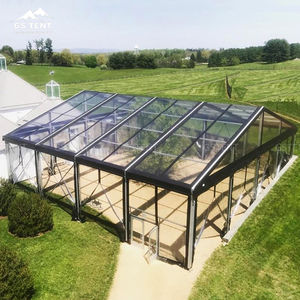 Tentes de réception de luxe blanches pour mariages en plein air, grandes tentes transparentes 20x30 20x40, <span class=keywords><strong>chapiteau</strong></span> pour événements et fêtes, fabriquées en Chine - Product Image 1