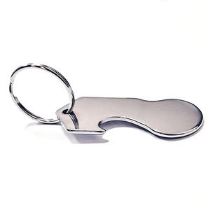 Placa de Acero Inoxidable para Llaves, Accesorio para Cerradura de Carrito de Supermercado, Gancho para Abrir Botellas, Placa con Estampado e Impresión UV - Product Image 5