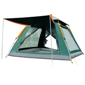 2021New 디자인 고품질 럭셔리 캔버스 플렉스 활 텐트 사파리 캠핑 텐트