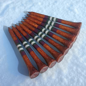 Tees de golf en bambou durables en plastique écologique de remplacement Fabrication OEM Logo personnalisé Livraison rapide Petite quantité - Product Image 1