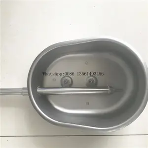 Save water anti rust water trough for animal pig oval drinking bowl