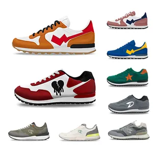 2024 Marca personalizada Seu Sapato Mulher Oem Respirável Waffle Jovem Esporte Correndo Mens Retro Clássico Vintage Trainers Sneakers para Homens