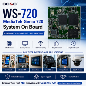 MediaTek Genio720 WS-720 SoM โมดูลระบบ OSMv1.2 มาตรฐานเปิด LGA 662 พิน บอร์ดคอร์อุตสาหกรรม AIoT แบบฝังตัวพร้อม AI - Product Image 3