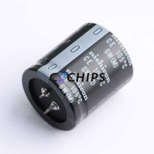 ตัวเก็บประจุอลูมิเนียมอิเล็กโทรไลติกแบบสแน็ป LGW2G471MELC40ผ่านชิ้นส่วนรู (THT) D35xL40mm 470uF 20% 400V 10mm - Product Image 2