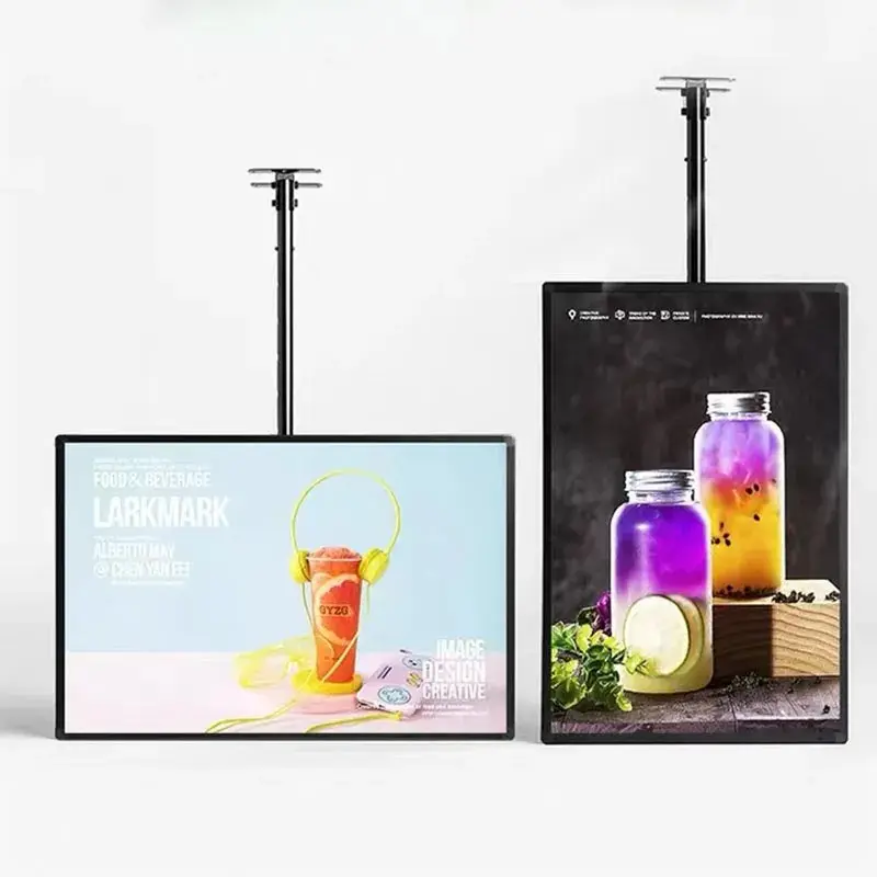 레스토랑 메뉴 LED 라이트 박스 광고 포스터 프레임 조명 빌보드 마케팅 제품 LED 라이트 박스 사용 시 넓은 범위