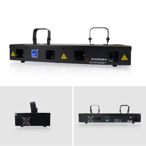 Big Dipper B102RGB/4 Equipo de <span class=keywords><strong>Discoteca</strong></span> DJ, Luz Láser de Escenario RGBV de Cuatro Ojos y 560mW - Product Image 5