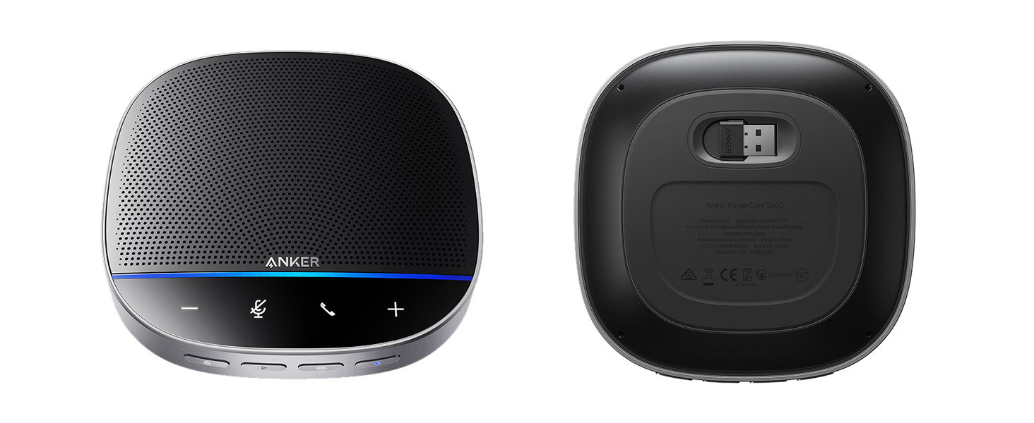 Anker PowerConf S500 Portable USB-C Speakerphone Zoom Rooms